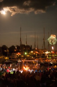 Free Concert and Fireworks Fireworks Harbor Park Camden Harbor Labor Day Weekend